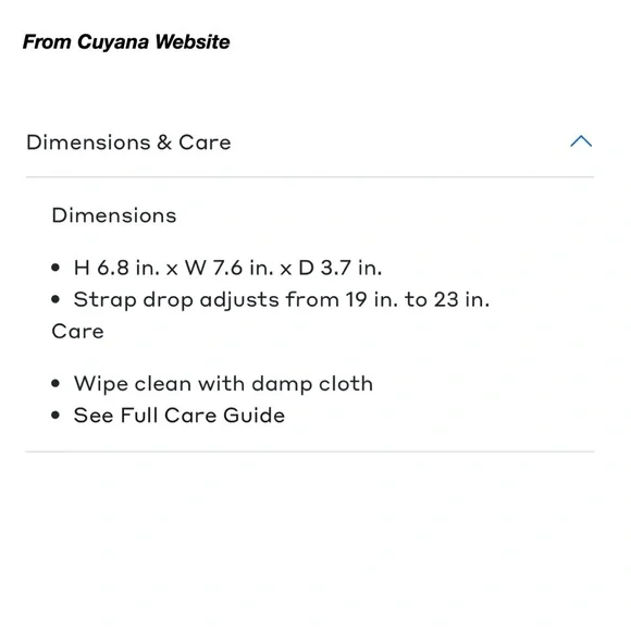 NWT: CUYANA MINI DOUBLE LOOP BAG IN DARK OLIVE PEBBLED LEATHER (O/S) - Picture 6 of 16